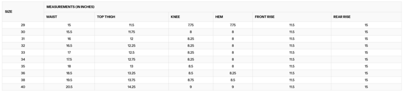 SCHAEFFER'S GARMENT HOTEL 103 Fit Jean / Artist Patina