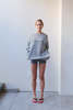 at Dawn. Hawaii Sweatshirt - Gray Heather - Thumbnail 2