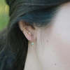 Jennie Kwon Designs Diamond Journey Stud Earring - Thumbnail 3