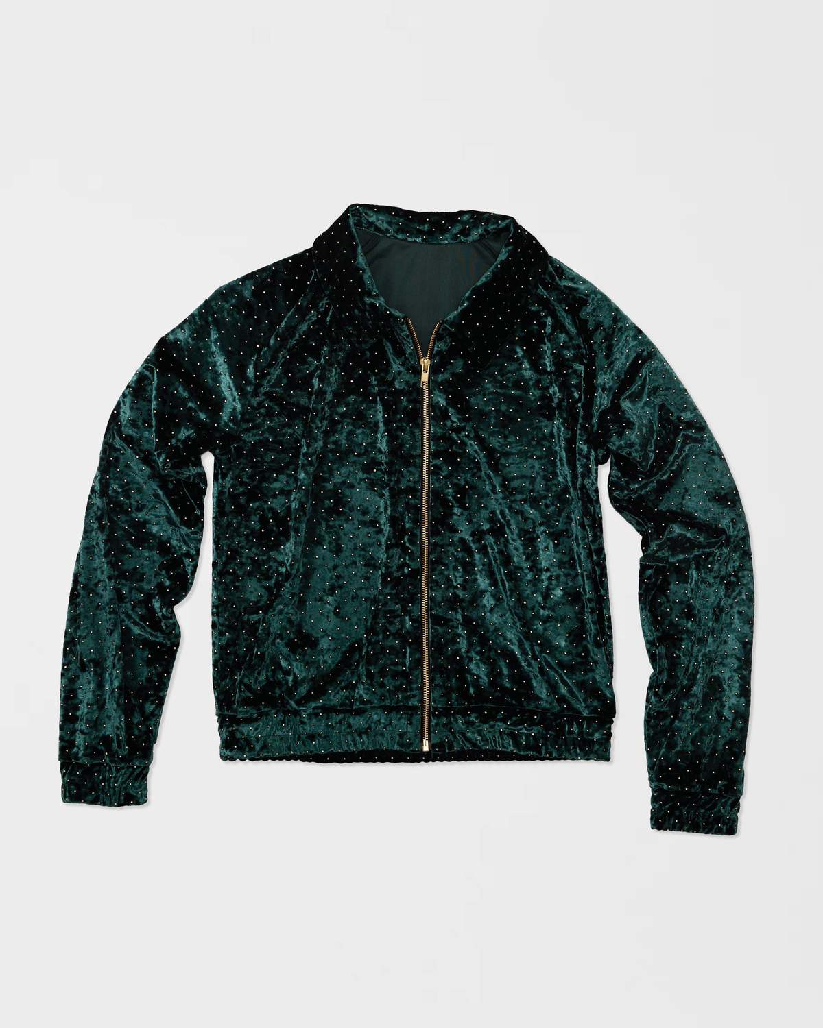 Simone Wild Blouson Jacket - Bottle Green - Image 2 of 6