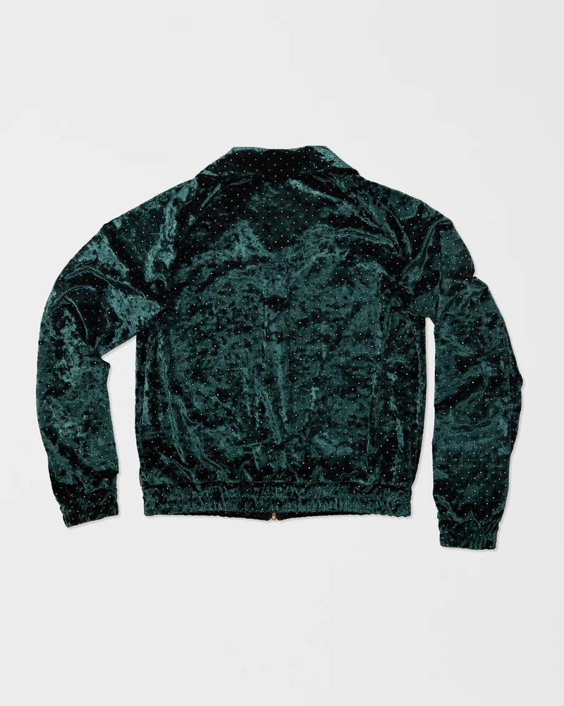 Simone Wild Blouson Jacket - Bottle Green