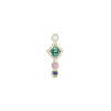 Jennie Kwon Designs Emerald Journey Stud Earring (Single) - Thumbnail 1
