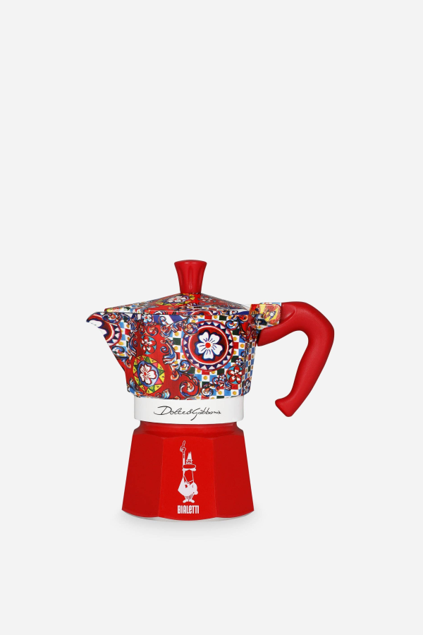 Bialetti x Dolce & Gabbana Sicilian Cart Moka Express Coffee Maker - Red