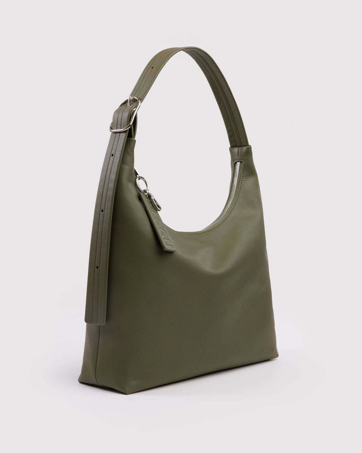 BAGGU Loden Recycled Leather Shoulder Bag - Image 3 of 4
