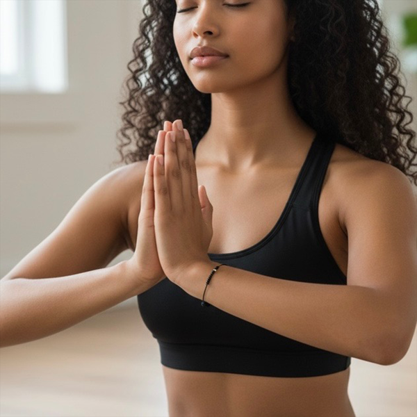 C. GRASSI The Energy Project Bracelet Protection - Black Tourmaline/Solid 14K Gold Bead