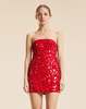 Cynthia Rowley Ruby Slipper Mini Dress - Red - Thumbnail 2
