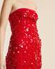 Cynthia Rowley Ruby Slipper Mini Dress - Red - Thumbnail 4
