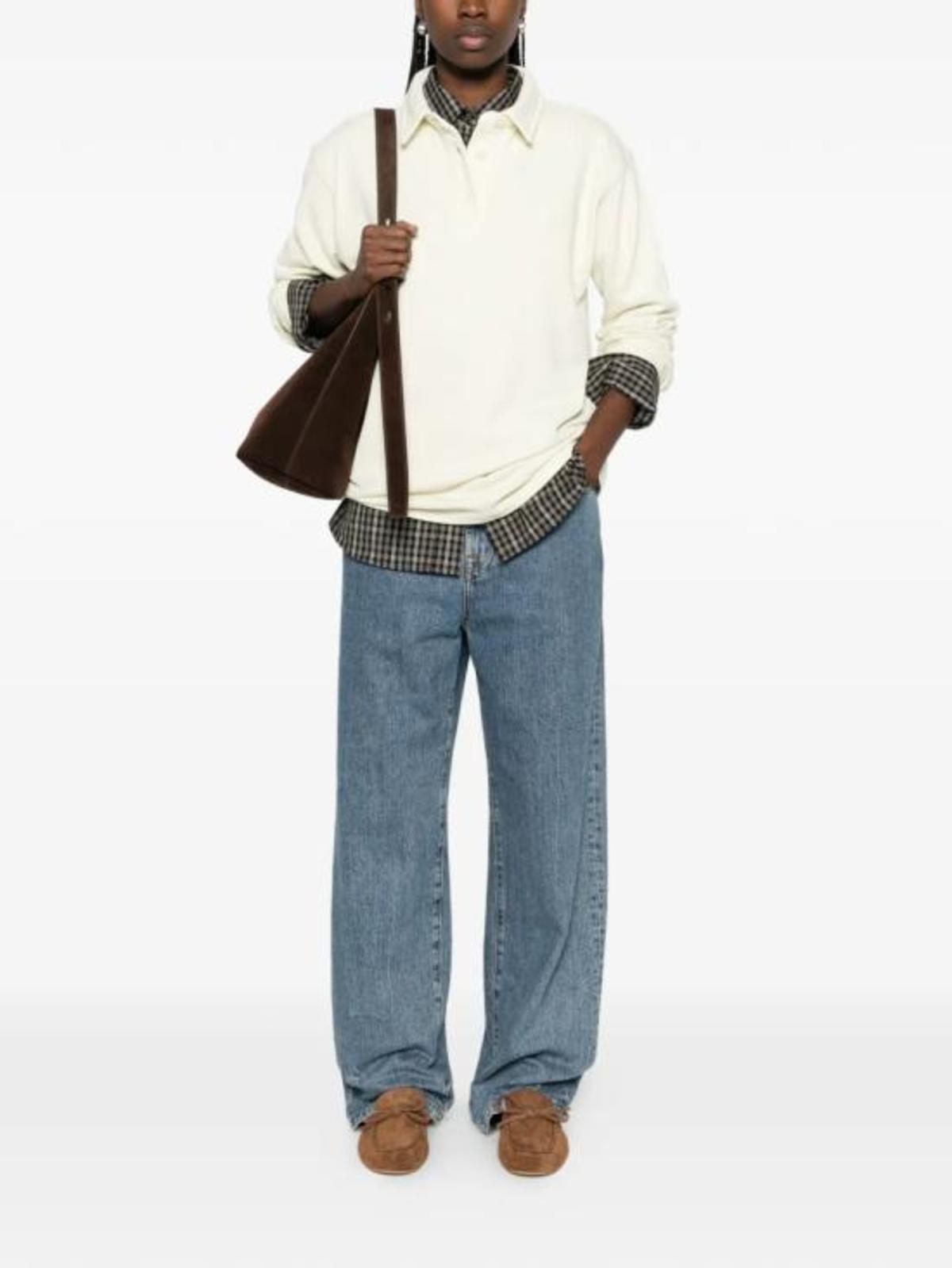 A.P.C. Indigo Dela Polo Shirt - INDIGO DELA - Image 2 of 5