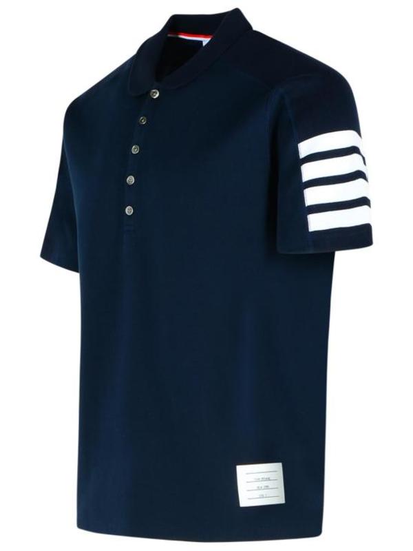 thom browne 4 Polo Shirt - Navy