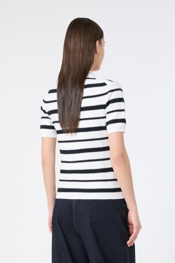 Maxmara Carioca Knit Polo Top
