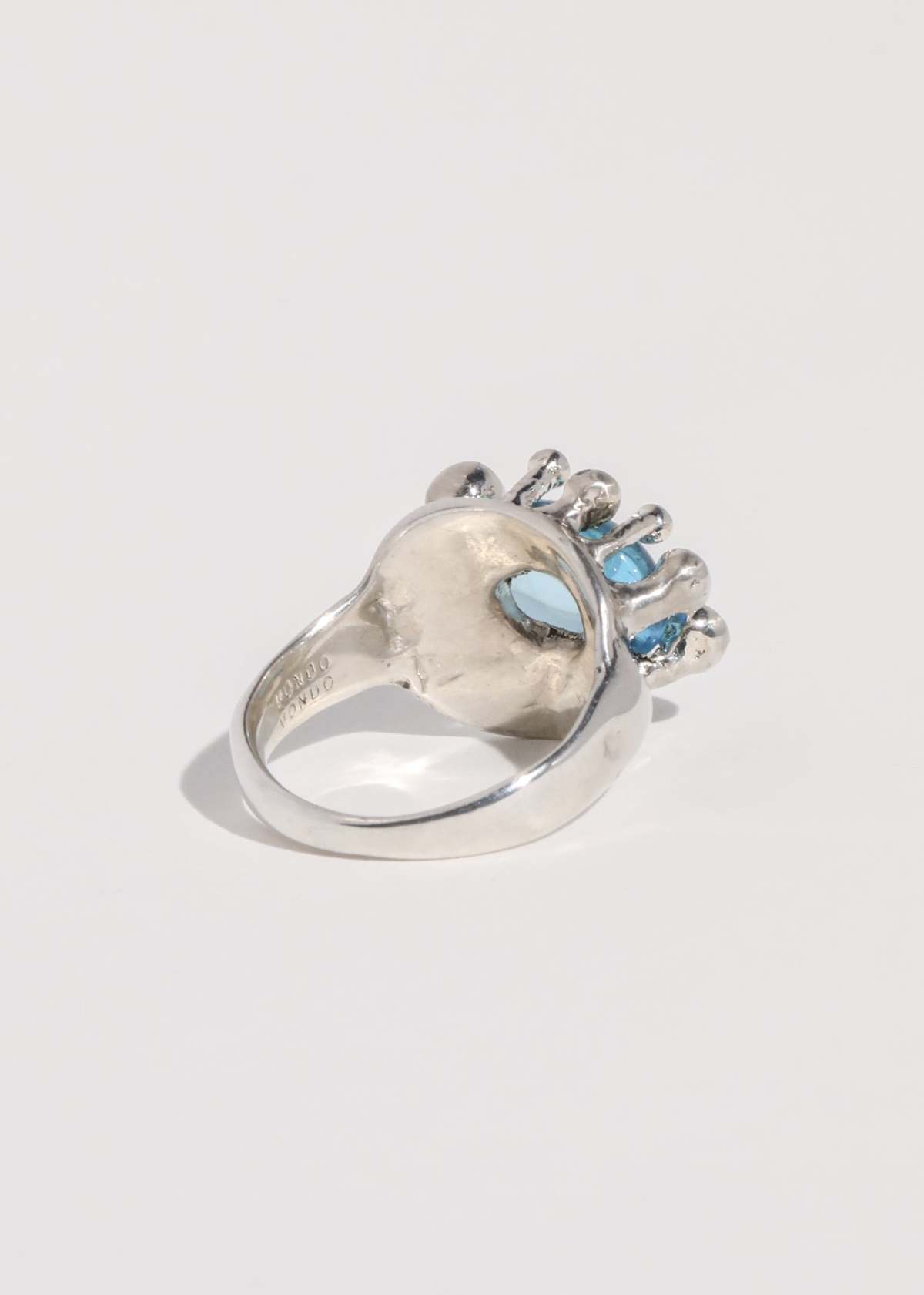 Mondo Mondo Atrium Ring - Aqua - Image 3 of 4