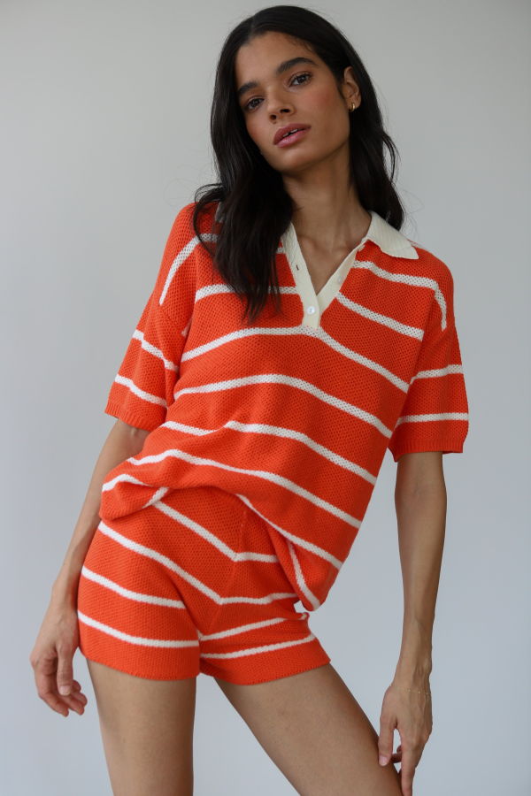 Callahan Knitwear Doris Oversized Polo