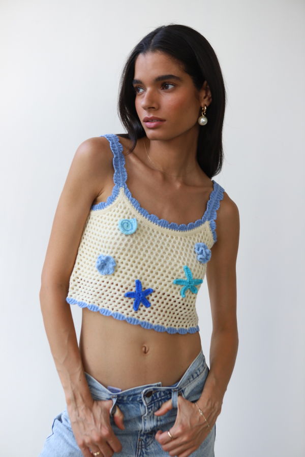 Callahan Knitwear Mar Tank Top