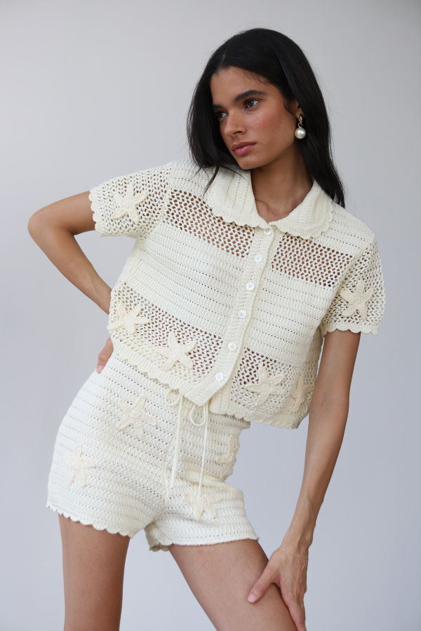 Callahan Knitwear Patrick Polo Top