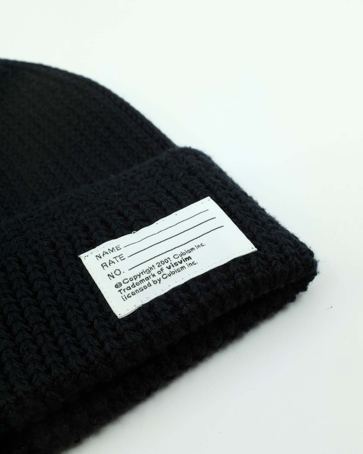 Visvim Watch Cap Beanie - Black - Image 2 of 6