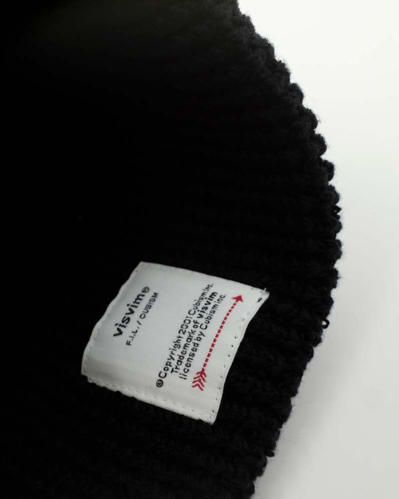Visvim Watch Cap Beanie - Black
