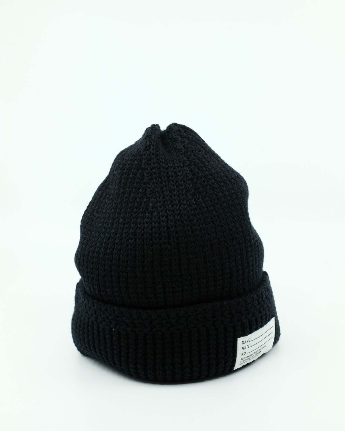 Visvim Watch Cap Beanie - Black - Image 6 of 6