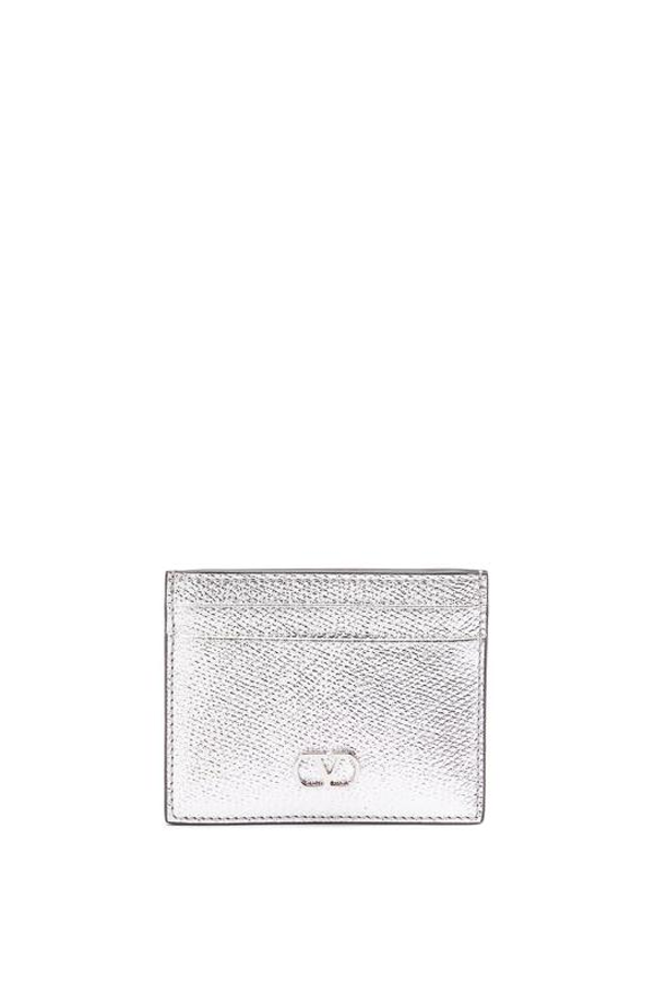 Valentino Garavani Business Card Wallet - Argento