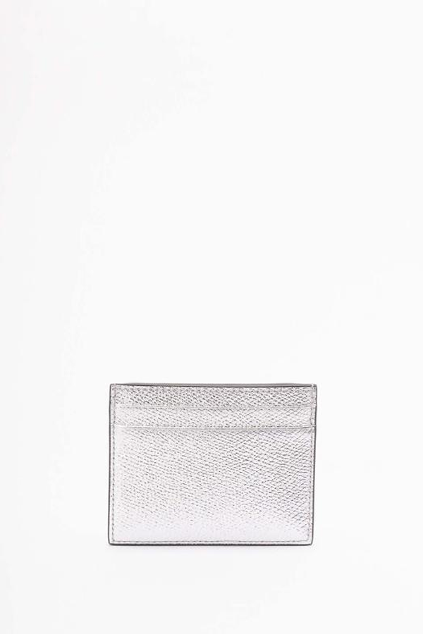 Valentino Garavani Business Card Wallet - Argento