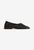 Hereu Juliol Winter Supple Shiny Loafers - Black - Thumbnail 1