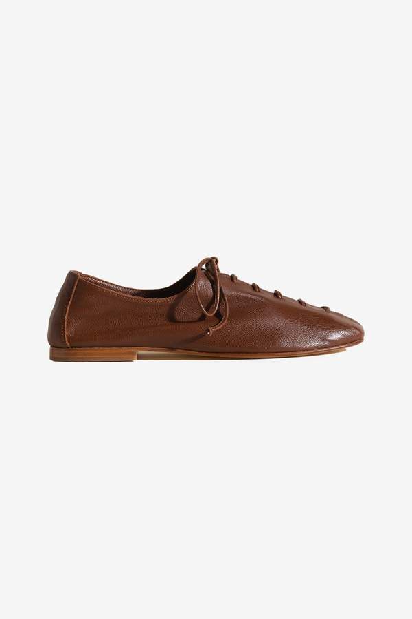 Hereu Plegada Supple Shiny Flats