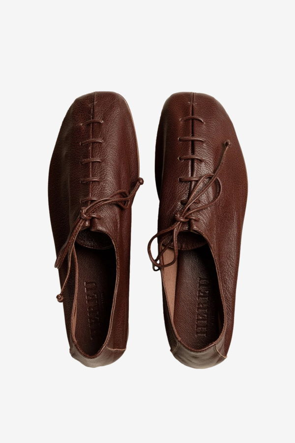 Hereu Plegada Supple Shiny Flats