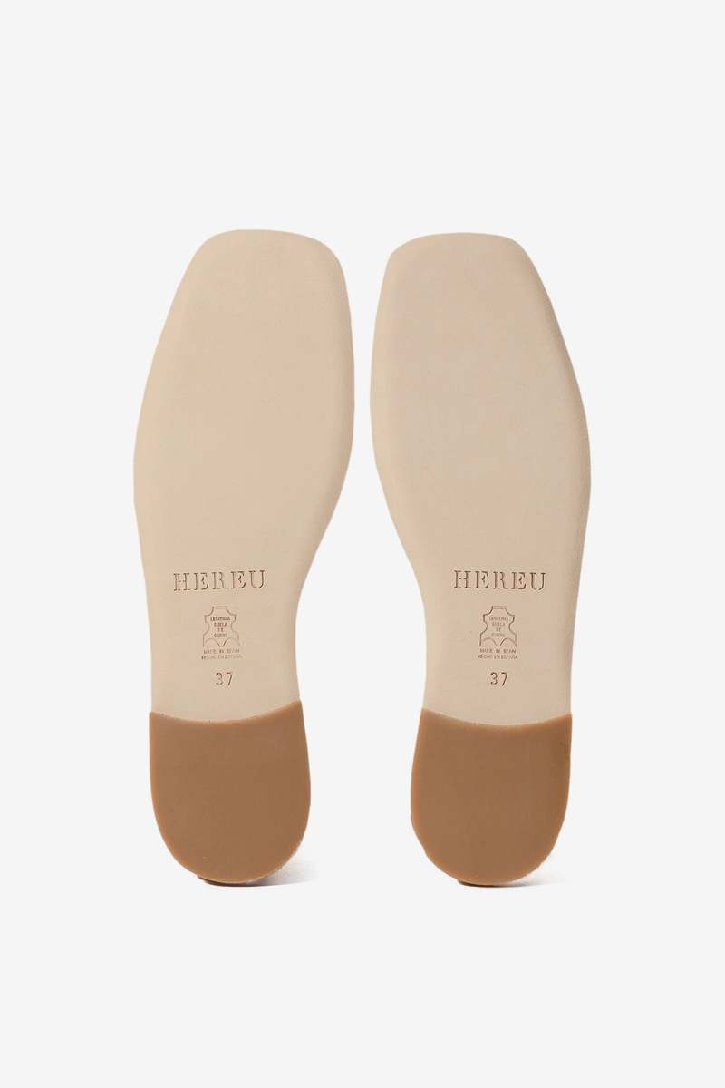 Hereu Plegada Supple Shiny Flats