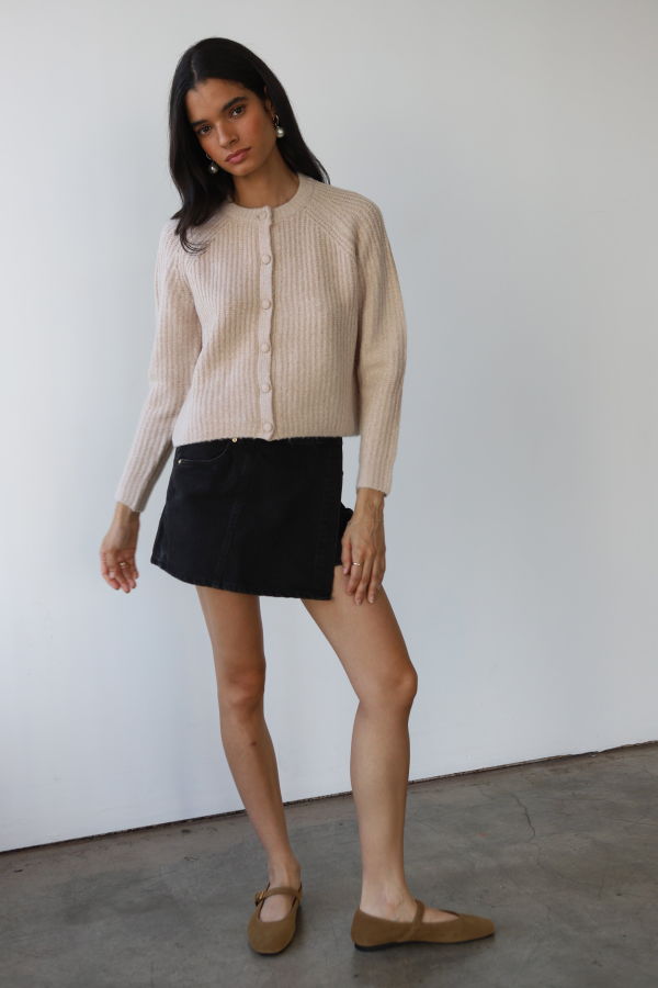 Callahan Knitwear Poppy Cardigan - Lychee