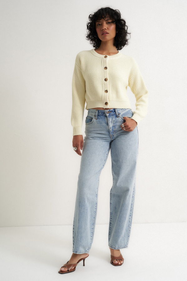 Callahan Knitwear The Crop Cardi Cardigan