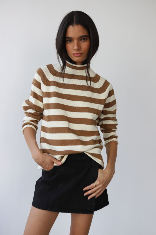 Callahan Knitwear The Mock Neck Sweater