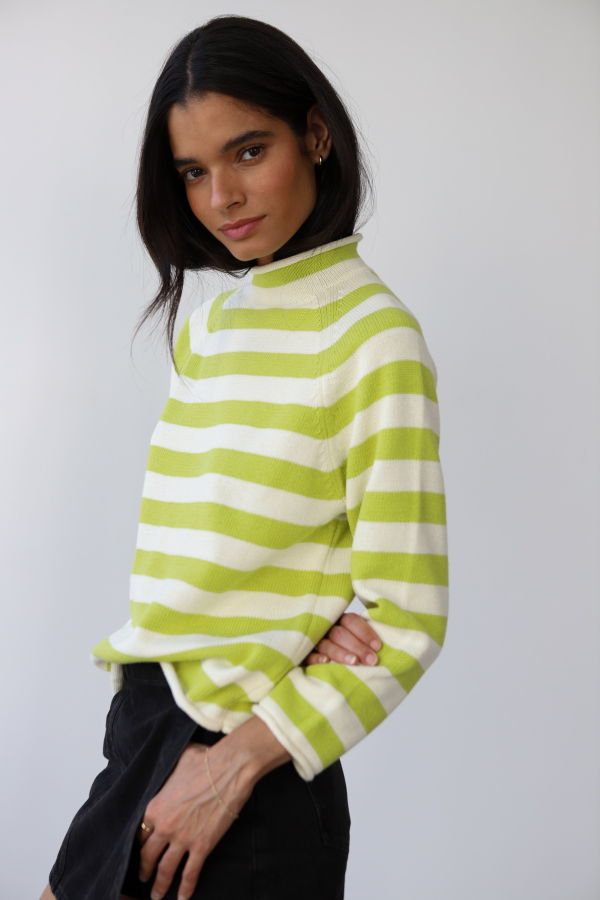 Callahan Knitwear The Mock Neck Sweater