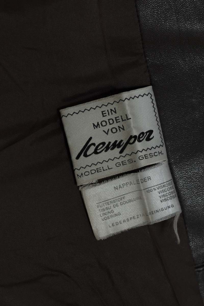 Kemper (West Germany) Vintage, 1960s, Lamb Nappa