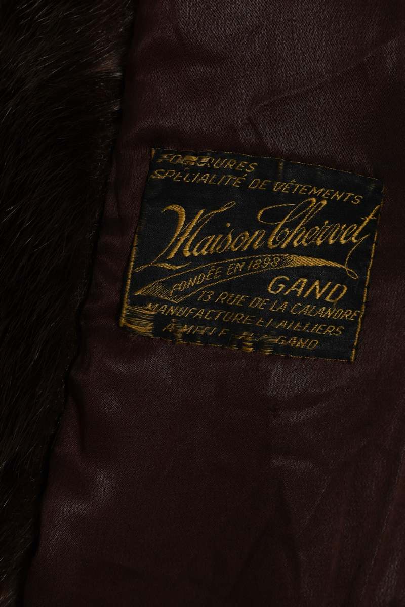 Maison Chervet (Paris) Vintage, 1960s, Mink
