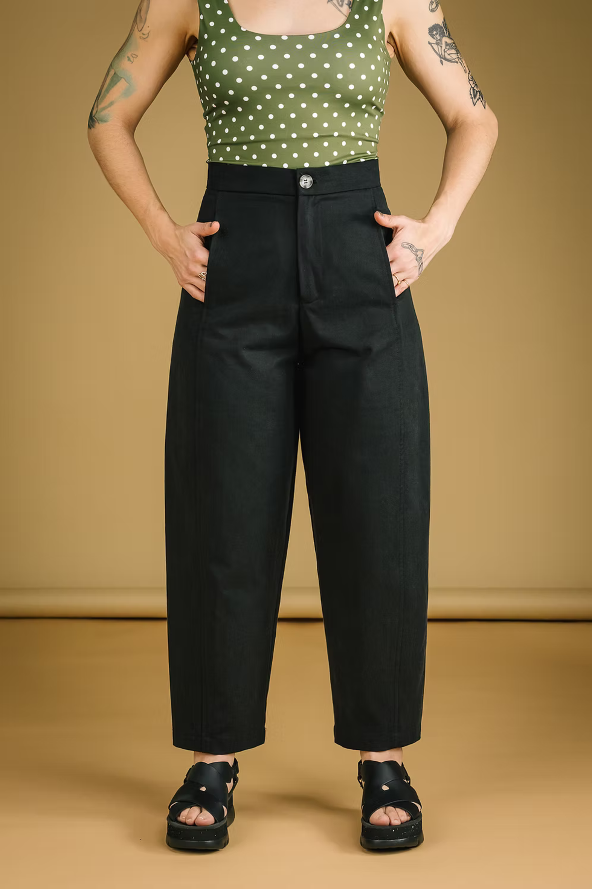 MERCEDES MORIN Barrel Pants - Image 1 of 5