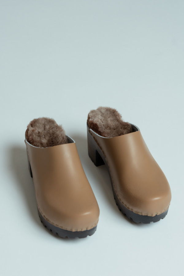 No.6 Liza Clog - Khaki