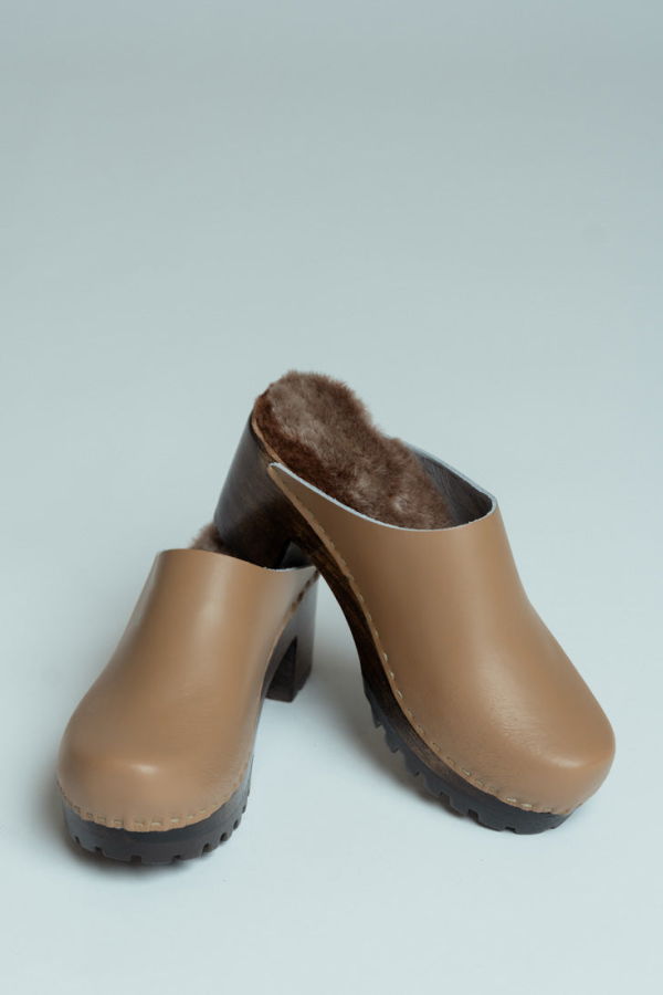 No.6 Liza Clog - Khaki