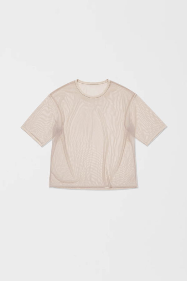 Simone Wild Mesh Oversized Tee