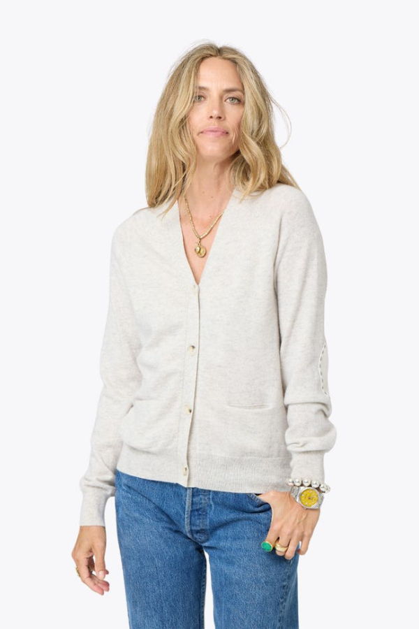 Kerri Rosenthal Willie Cardigan Silver Fox