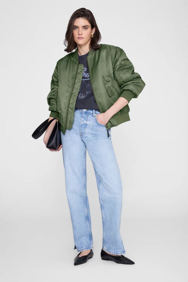 Anine Bing Spencer Sweatshirt Eagle Sweatshirt