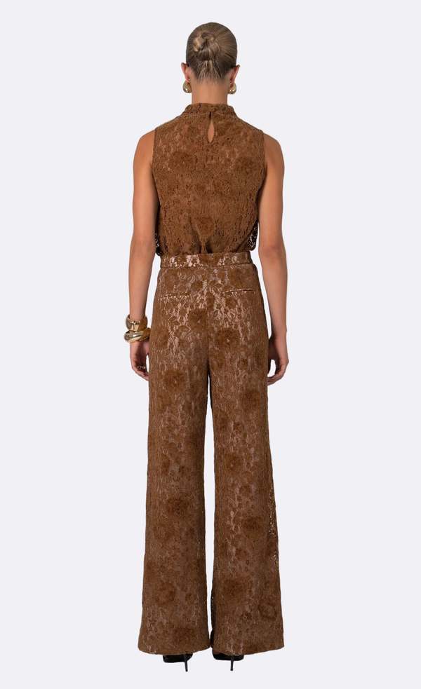 Nonchalant Label Blaine Pant - Terracotta