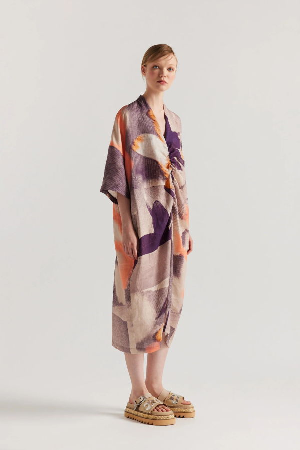 Kloke Chaos Print Dress