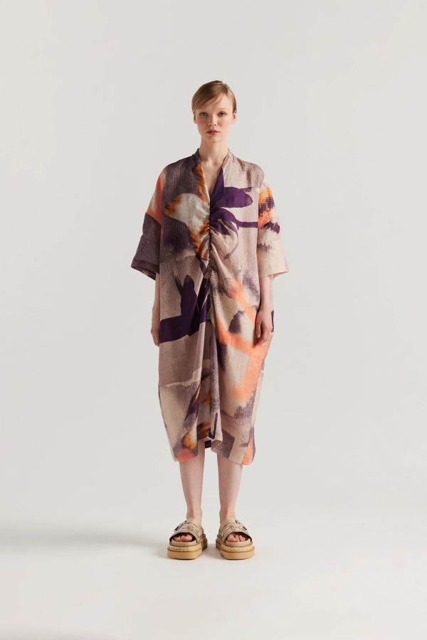 Kloke Chaos Print Dress