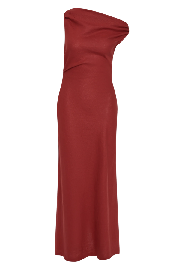 Faithfull The Brand Suis Midi Dress - Black