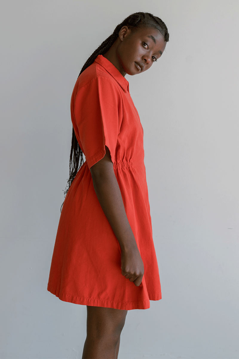 Noble Adult Utility Dress - Paprika