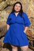Noble Utility Dress - Cobalt - Thumbnail 8