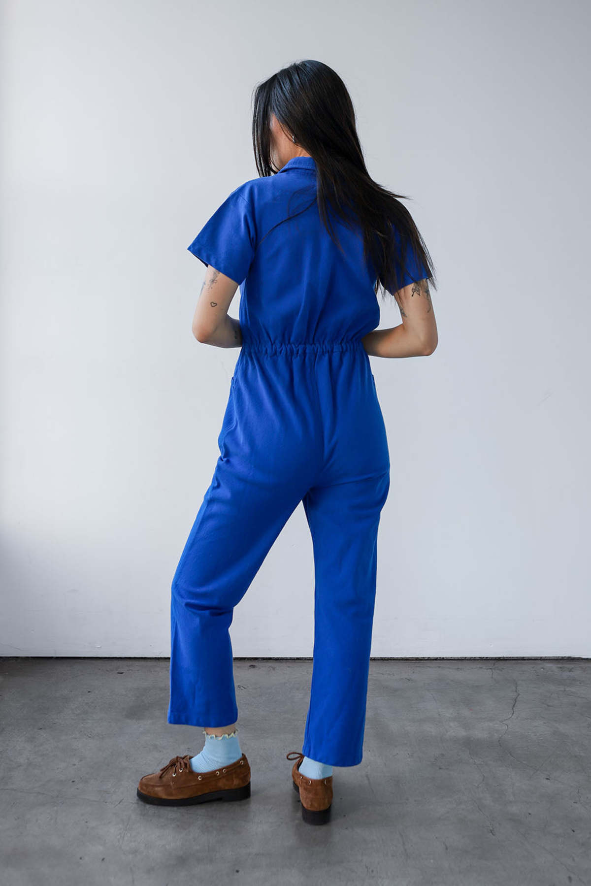 Noble Utility Suit Jumpsuit - Cobalt - Image 3 of 8