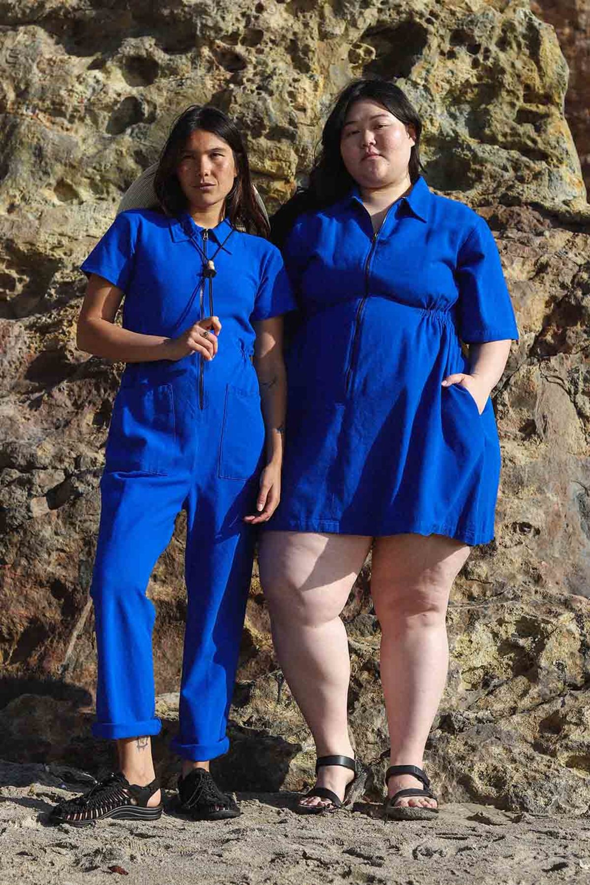 Noble Utility Suit Jumpsuit - Cobalt - Image 6 of 8