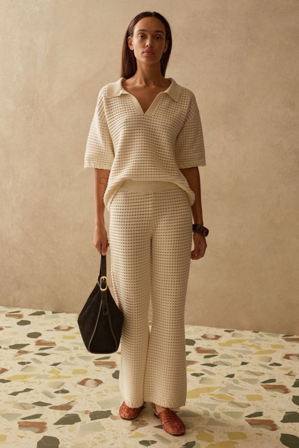 Sancia Reid Knit Pants - Dove