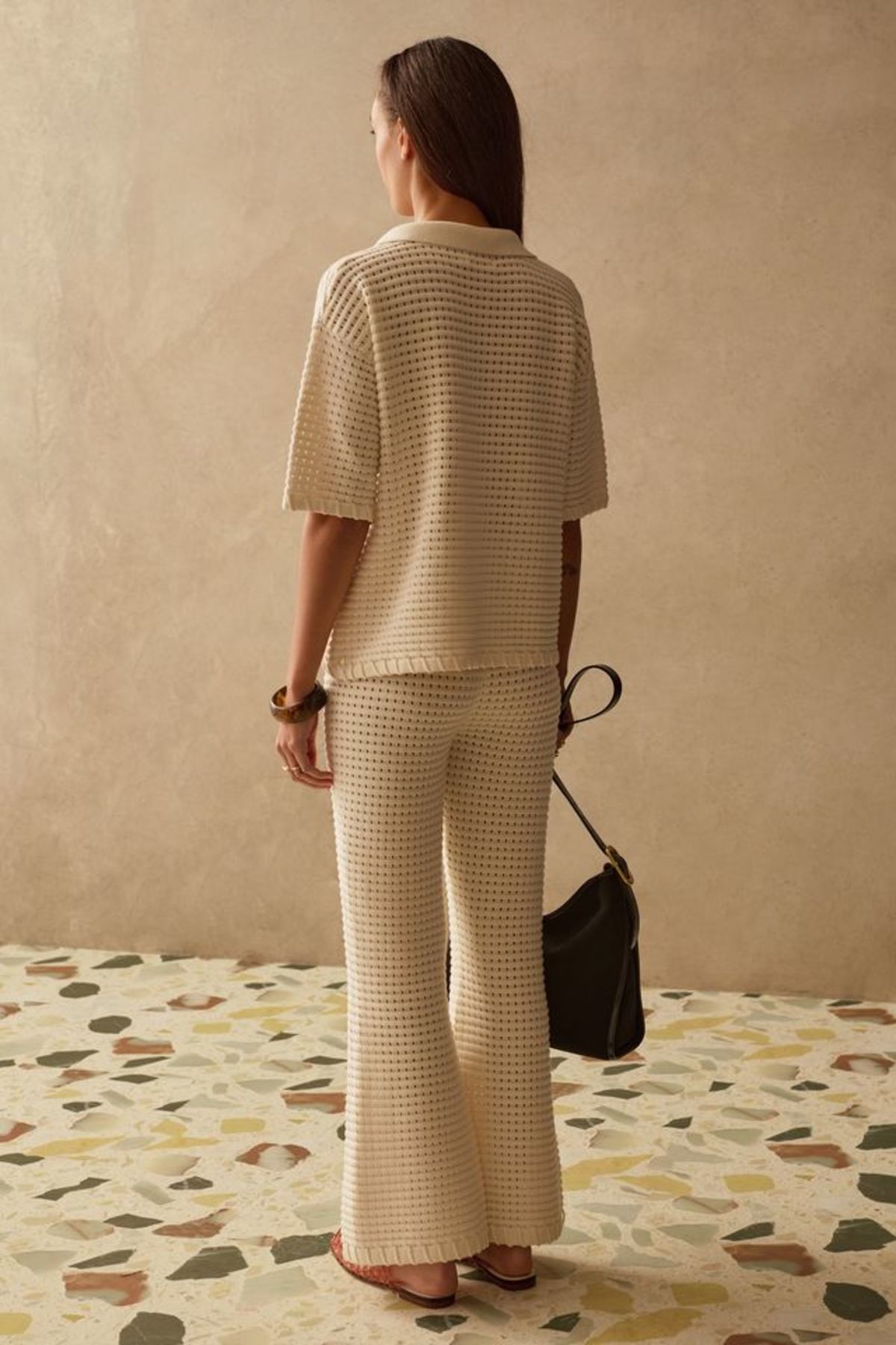 Sancia Reid Knit Pants - Dove - Image 3 of 3
