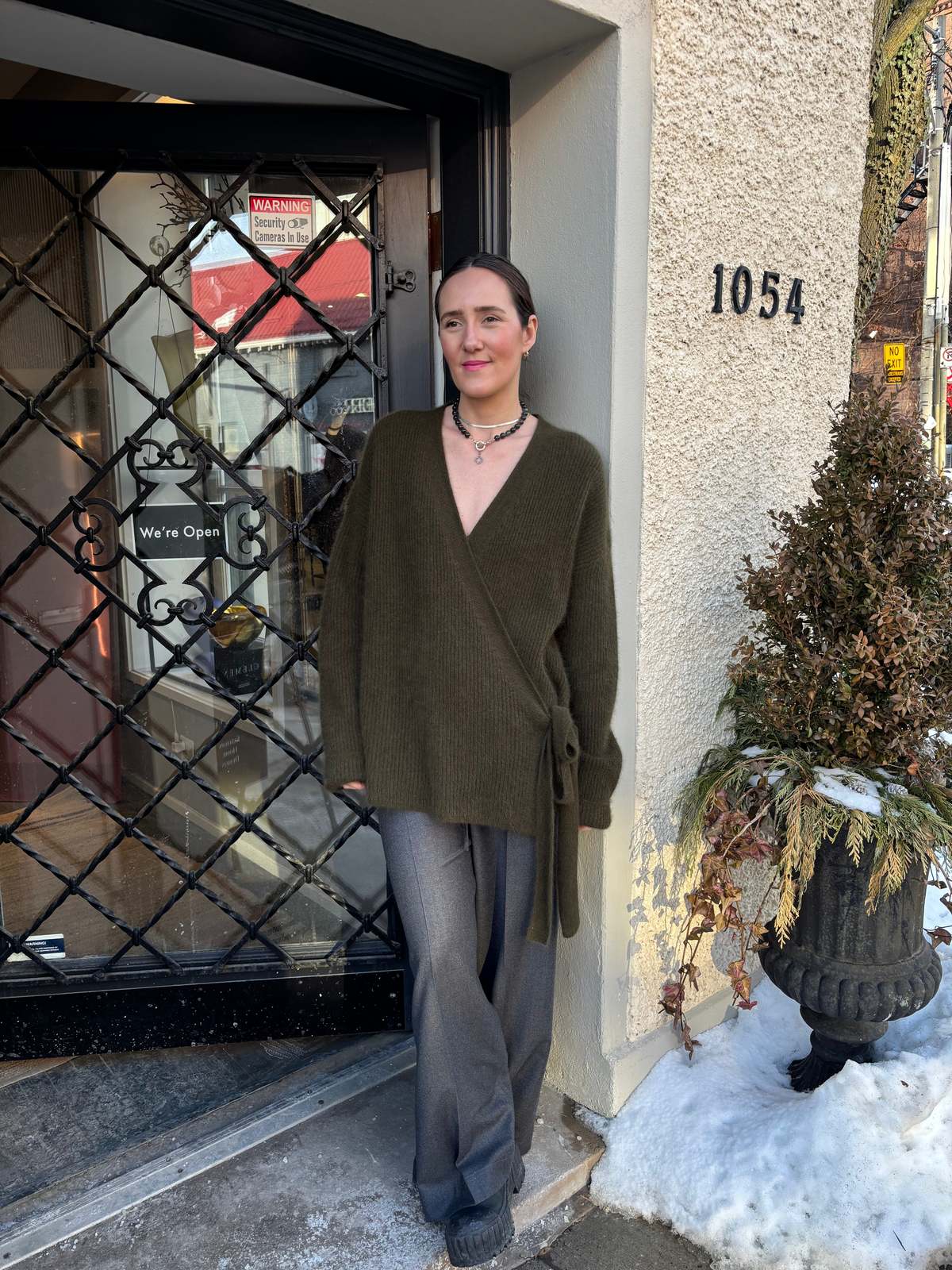 Uma Wang Knit Kimono Sweater - Image 2 of 2